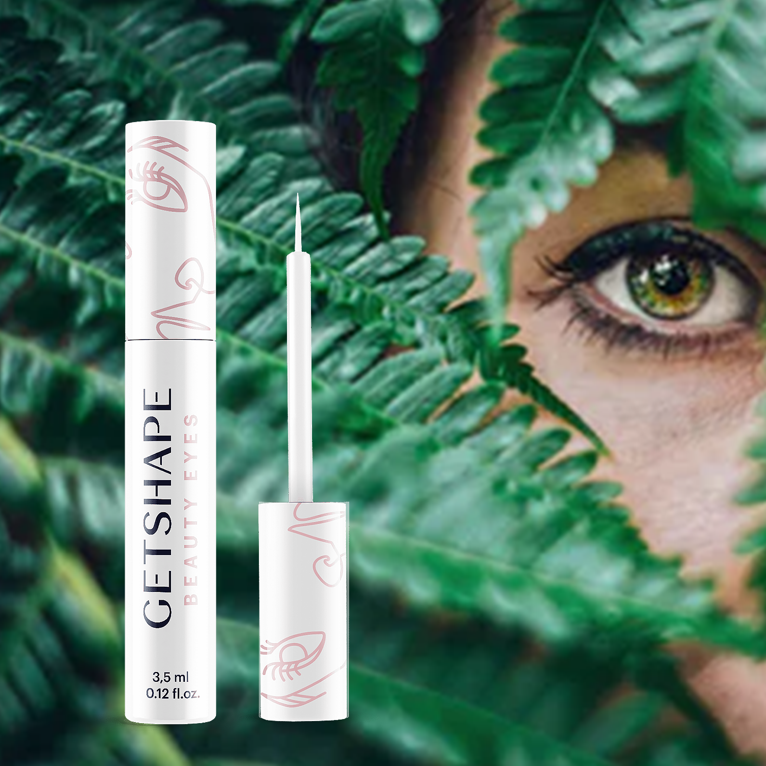 Wimpernspülung GETSHAPE BEAUTY EYES – Bild 2