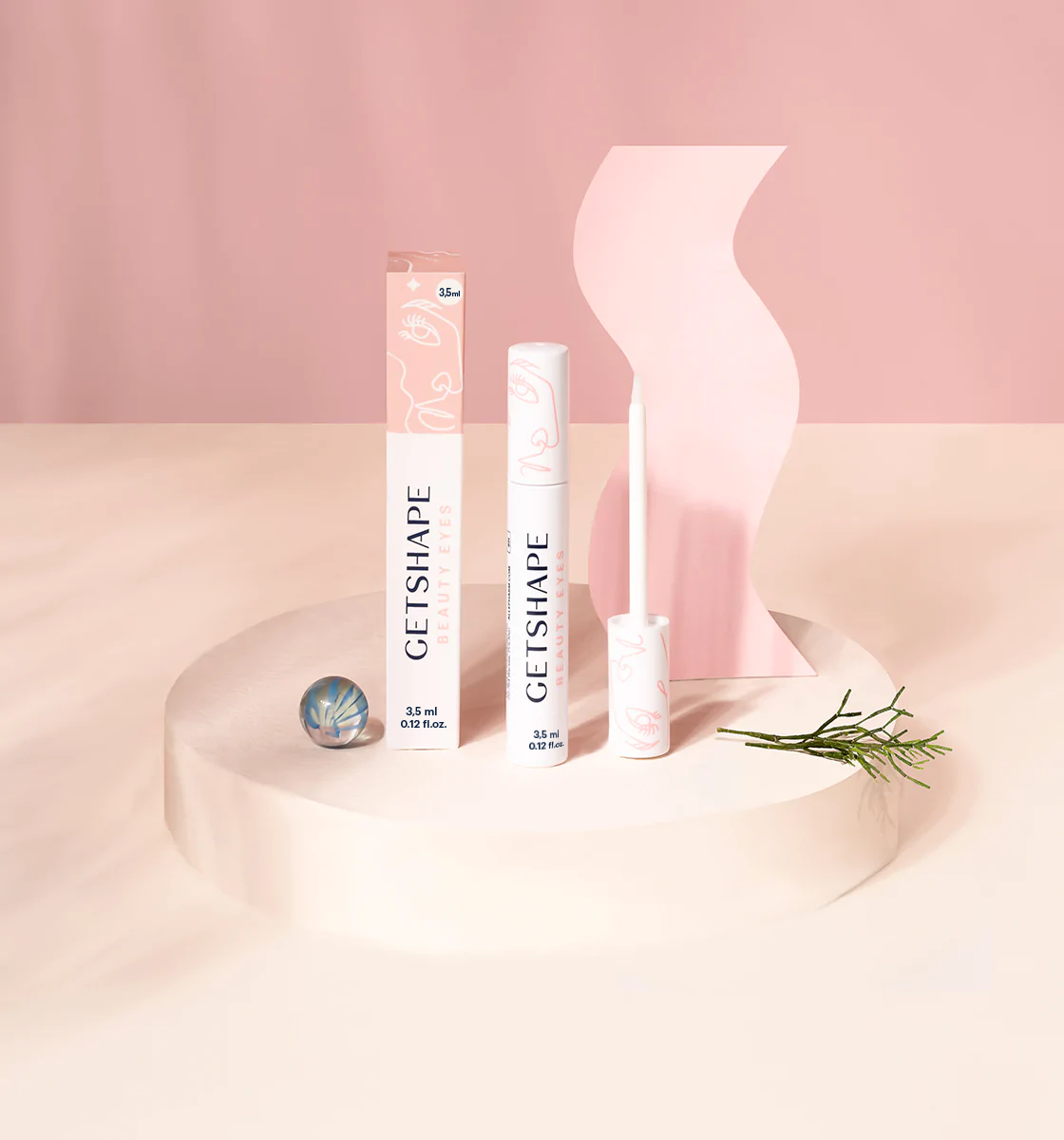 Wimpernspülung GETSHAPE BEAUTY EYES – Bild 3